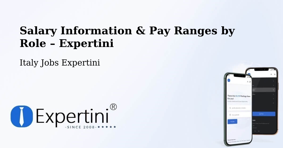 Salary Information & Pay Ranges – Montelepre - Montelepre, Italy Jobs Expertini
