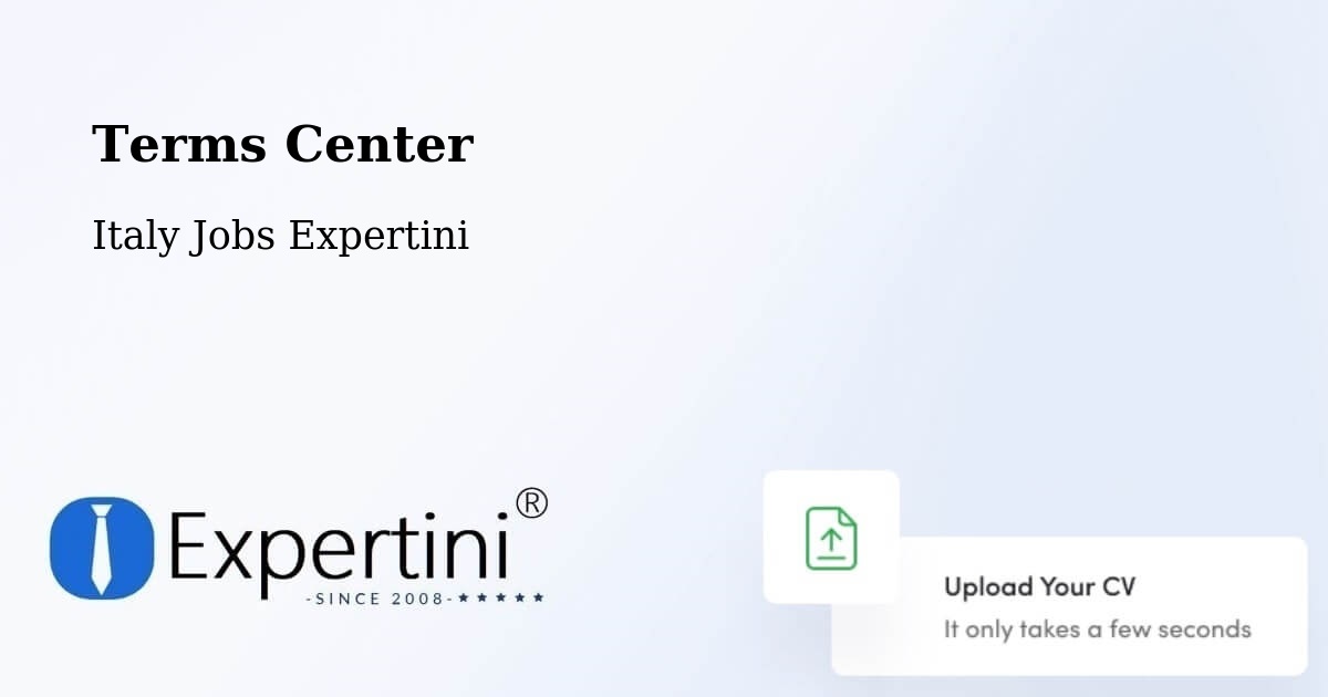 Terms of Service – Montelepre - Italy Jobs Expertini